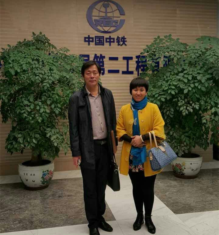 客户合影