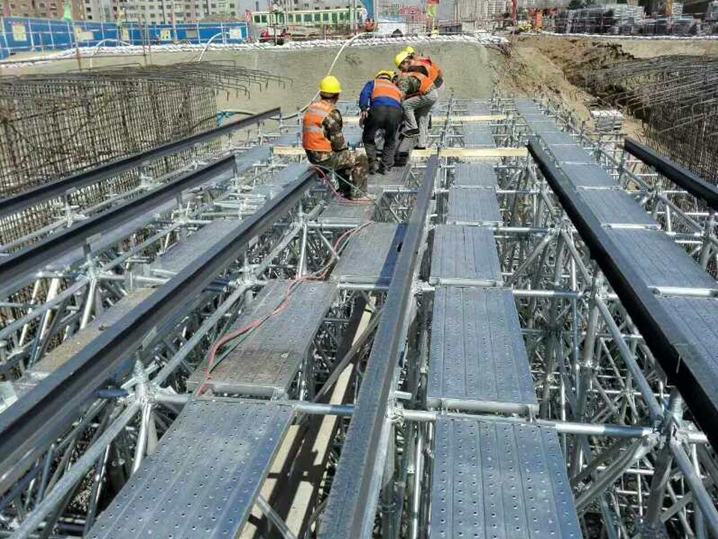 合源建材安阳华远安装有限公司采购镀锌钢跳板案例
