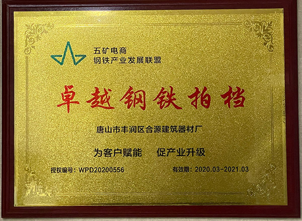 卓越钢铁拍档